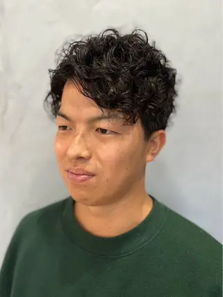 メンズ 長岡 はくとのヘアスタイル