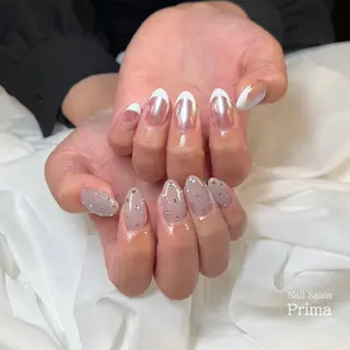 セミロング ネイル SalonPrima 西院Nail&Eyeのネイルデザイン