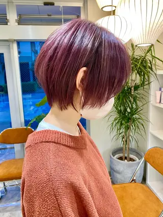 ショート Sabby氏川洸希 パーマのヘアスタイル