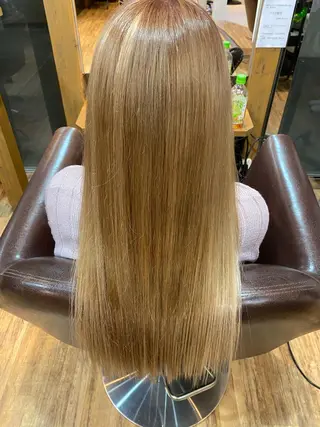 ロング カラー シールエクステ 🪽CHIAKIのヘアスタイル