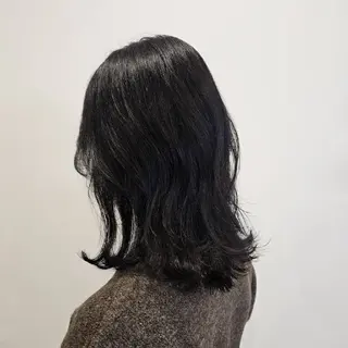 ミディアム カラー シールエクステ🎀 ホシノ🕒ユウカのヘアスタイル