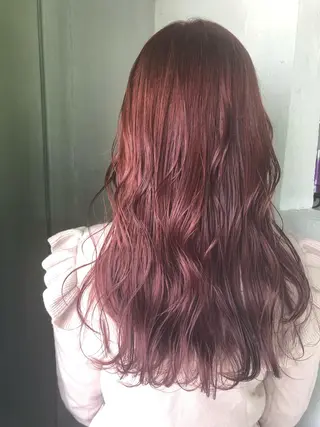 ロング カラー 髪質改善サロン 梅田/ヨナミネのヘアスタイル