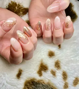 セミロング カラー パーマ ヘアアレンジ メンズ キッズ ネイル マツエク・マツパ el. by Aoのネイルデザイン