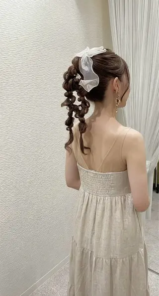 ヘアアレンジ HairMake YUKAのヘアスタイル