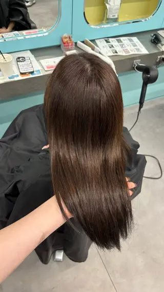ロング Mio/韓国風/ ショートカットのヘアスタイル