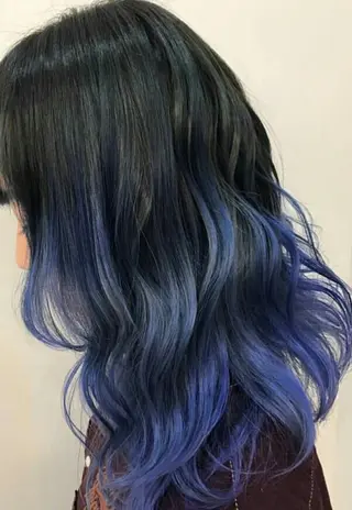 セミロング カラー 畑中秀平💛艶髪💜 Babylon 代表のヘアスタイル