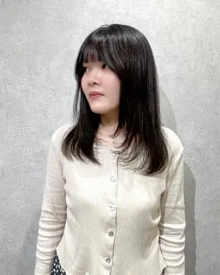セミロング sugiyama 🎀ayakaのヘアスタイル