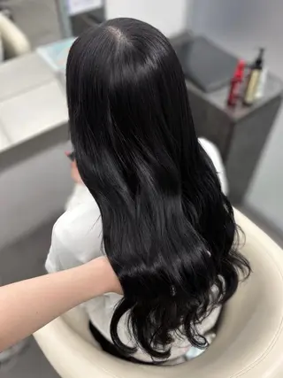 セミロング カラー 透明感カラー×顔周り mizuki🫧のヘアスタイル