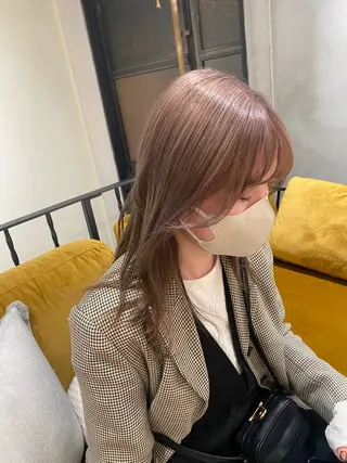 カラー 美髪矯正/髪質改善 🫧山﨑 真歩🫧のヘアスタイル