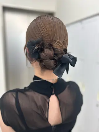 ヘアアレンジ 似合わせカット/心斎 橋/ヘアセットのヘアスタイル