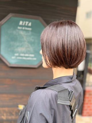 カラー ヤマダ トモナ 🍒🫧‪のヘアスタイル