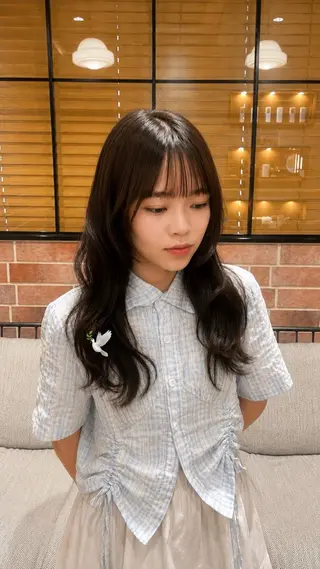 ロング 銀座ボブカラーパーマ misakiのヘアスタイル