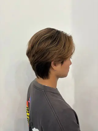 ショート メンズ 八巻媛香/ レディースカットのヘアスタイル