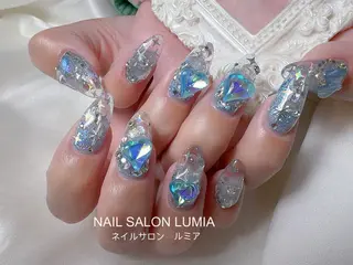 ネイル ネイルサロン ルミア Lumia 店長施術のネイルデザイン