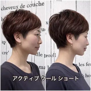 ショート M.SLASH 大野喬司のヘアスタイル