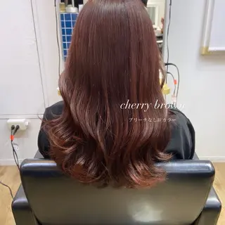 セミロング カラー mai 🎀 /  暖色カラー♡のヘアスタイル