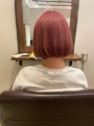 ショート minatsu 東京の技術を京都でのヘアスタイル