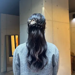 ロング ヘアアレンジ 〖❁ちひろ| LEONID❁〗のヘアスタイル