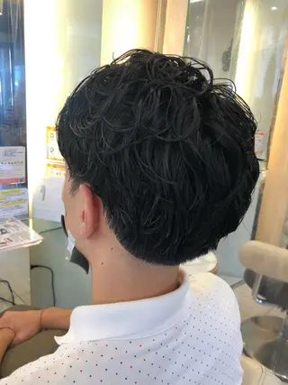 ショート パーマ メンズ リリー /Men's/パーマのヘアスタイル