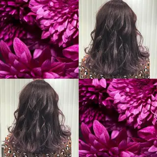 セミロング カラー ✨美髪矯正×髪質改善 🍎カイト🍎渋谷のヘアスタイル