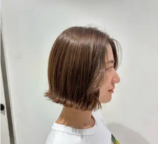 カラー 佐藤 ななせのヘアスタイル