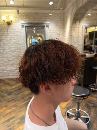 パーマ AKITO /溝の口駅のヘアスタイル