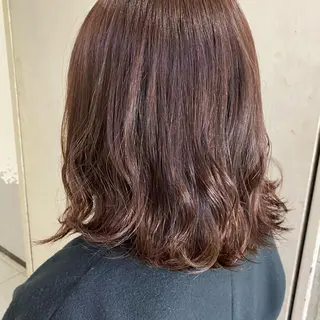 ミディアム カラー 清村 和音のヘアスタイル
