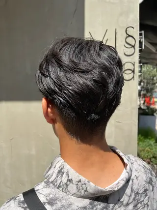 パーマ メンズ いぐちしょうた🫧 VISAGEbaskのヘアスタイル