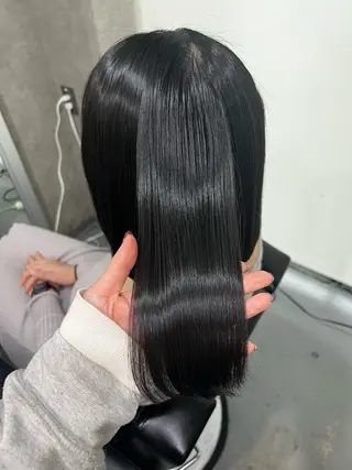 ミディアム 🍑アヤ🫧パーマ モデル募集🍑のヘアスタイル