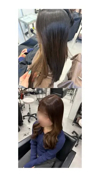 カラー Mi yuのヘアスタイル