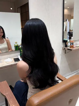 ロング ⭐️うる艶カラー 募集　まゆ⭐️のヘアスタイル