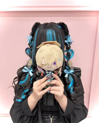 ロング ヘアアレンジ lien ヒジリのヘアスタイル