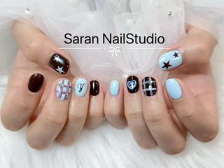 ネイル miho💦 Saran nailのネイルデザイン
