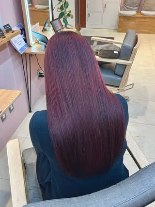 ロング カラー ·.⟡ 福田 彩乃 エクステモデル募集中のヘアスタイル