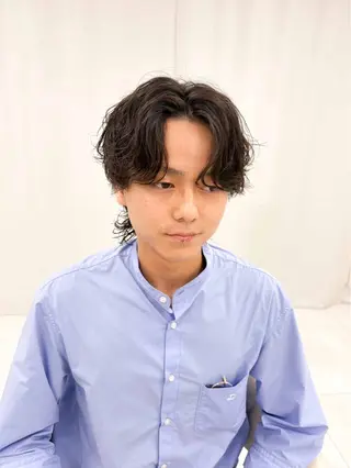 パーマ 💫メンズカット 💫石母田遥香のヘアスタイル