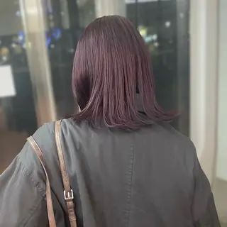 ミディアム ⭐️韓国ブリーチ 顔周りカット⭐️のヘアスタイル