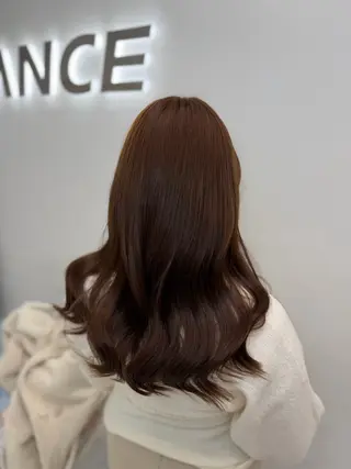 カラー 透明感カラー🎀艶髪 Anju/渋谷🎀のヘアスタイル