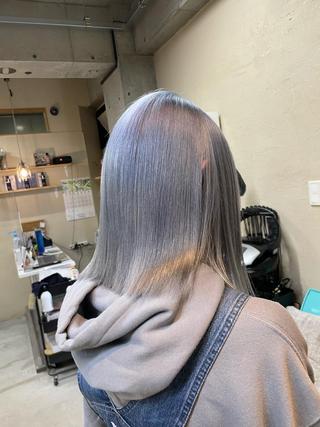 カラー デザインカラー／ 梶本 乃梨叶のヘアスタイル