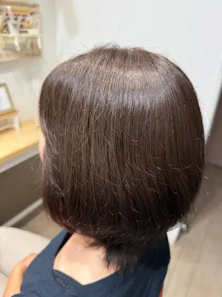 ミディアム カラー 大塚 しおりのヘアスタイル