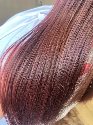 ロング カラー 武田 悠生乃のヘアスタイル