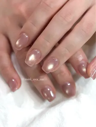 ネイル 新宿代々木/キレイめ ちゅるん/miriのネイルデザイン