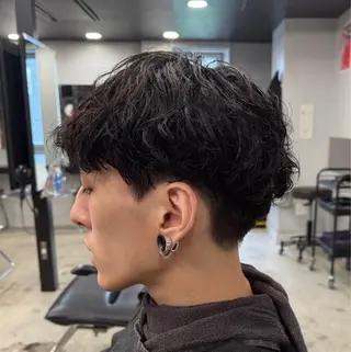 パーマ メンズ 快斗🔥メンズパーマ 🔥モデル募集中🔥のヘアスタイル