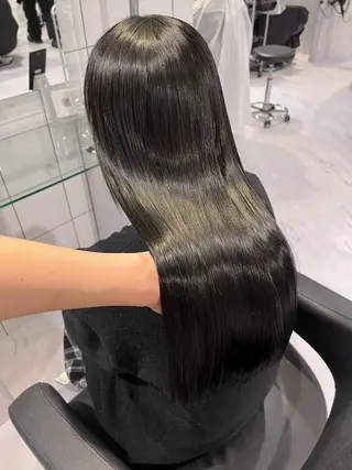 カラー ❤︎横浜❤︎うる艶 透明感カラー❤︎のヘアスタイル