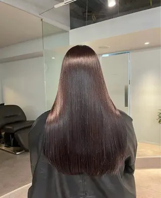 カラー AYA 艶カラー/ナチュラルのヘアスタイル