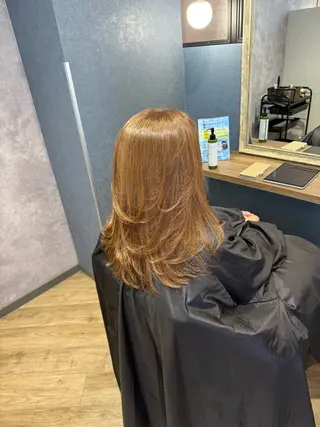セミロング 阪急箕面駅 徒歩1分千葉のヘアスタイル