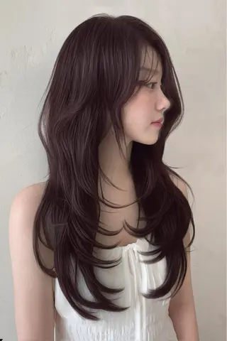 セミロング KANA🌷 髪質改善のヘアスタイル