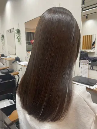 ロング カラー 田淵 心琴のヘアスタイル