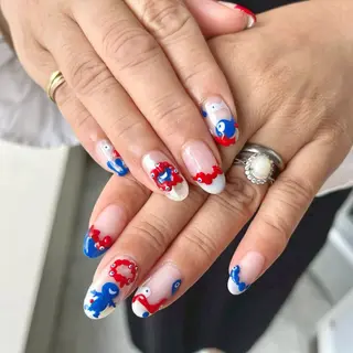 ネイル 岸本 みなみのネイルデザイン