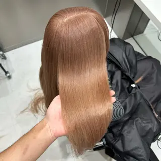 ロング カラー 💫艶ハイトーン×髪 質改善💫リュウトのヘアスタイル