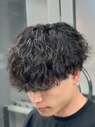 パーマ メンズ 🔥強めメンズパーマ 特化🔥/きらりのヘアスタイル